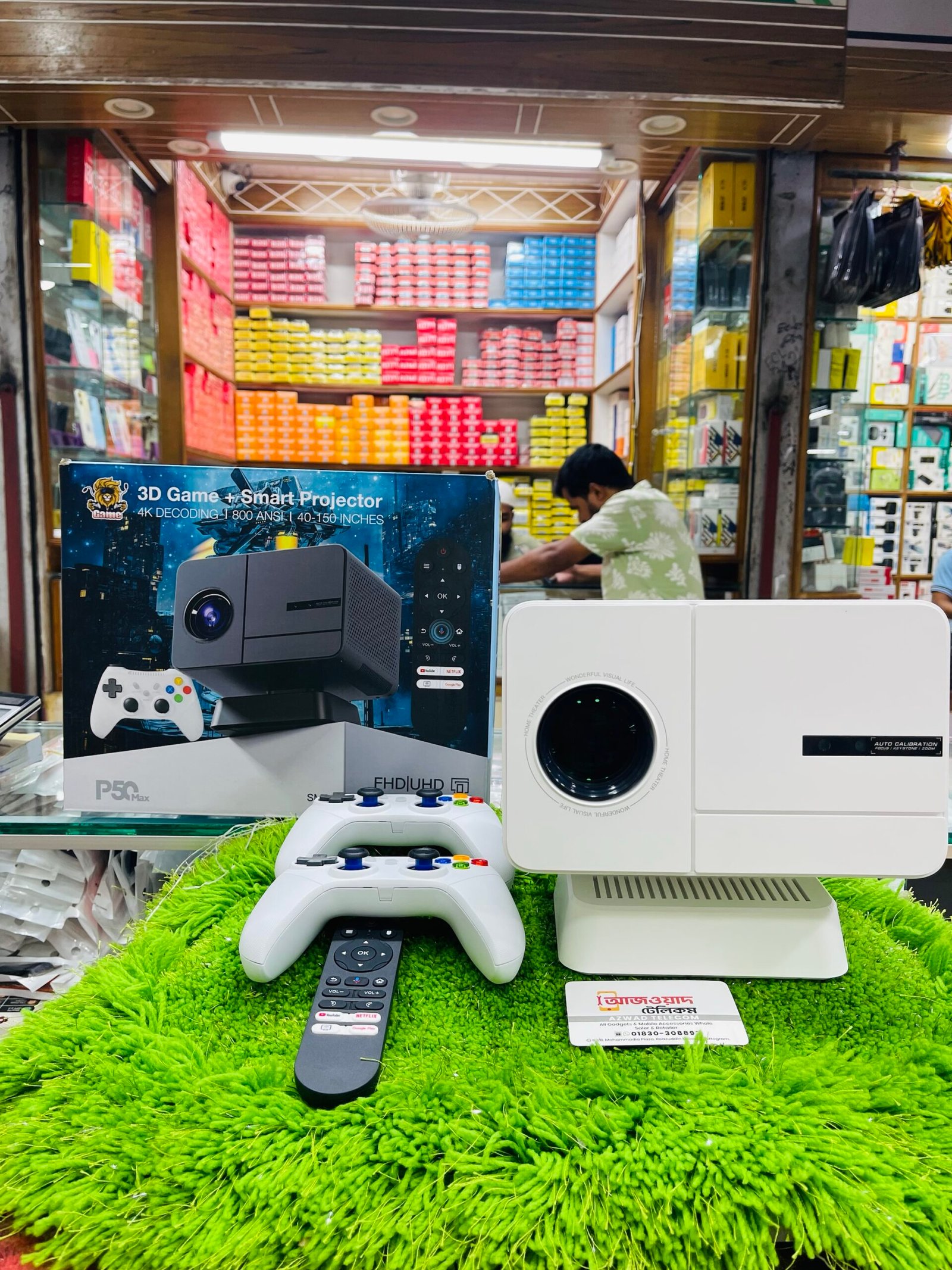 P50 max 800ANSI 4k Android projector + Gaming projector