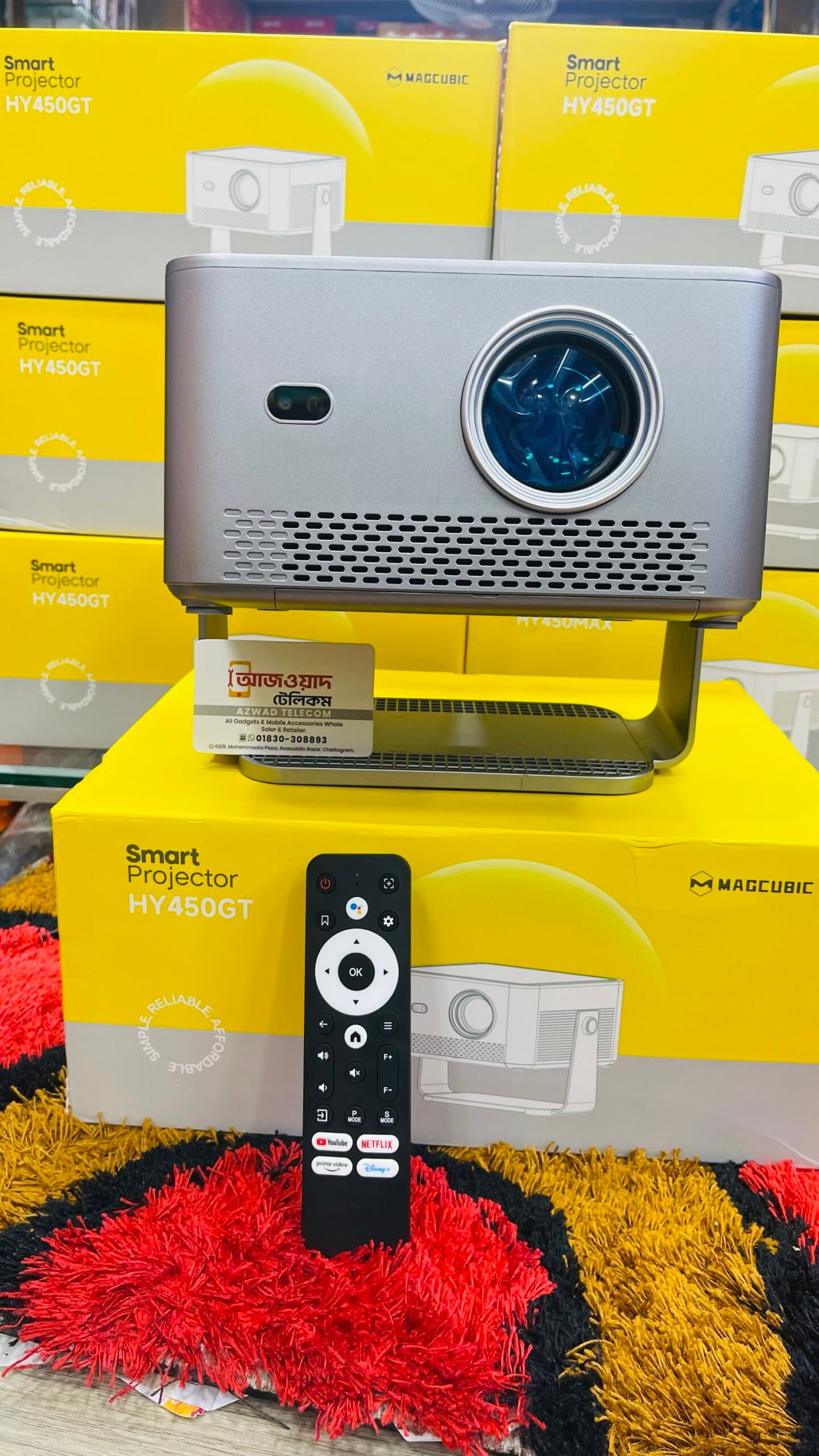 Magcubic HY450GT Google TV projector 1200ansi Bangladesh