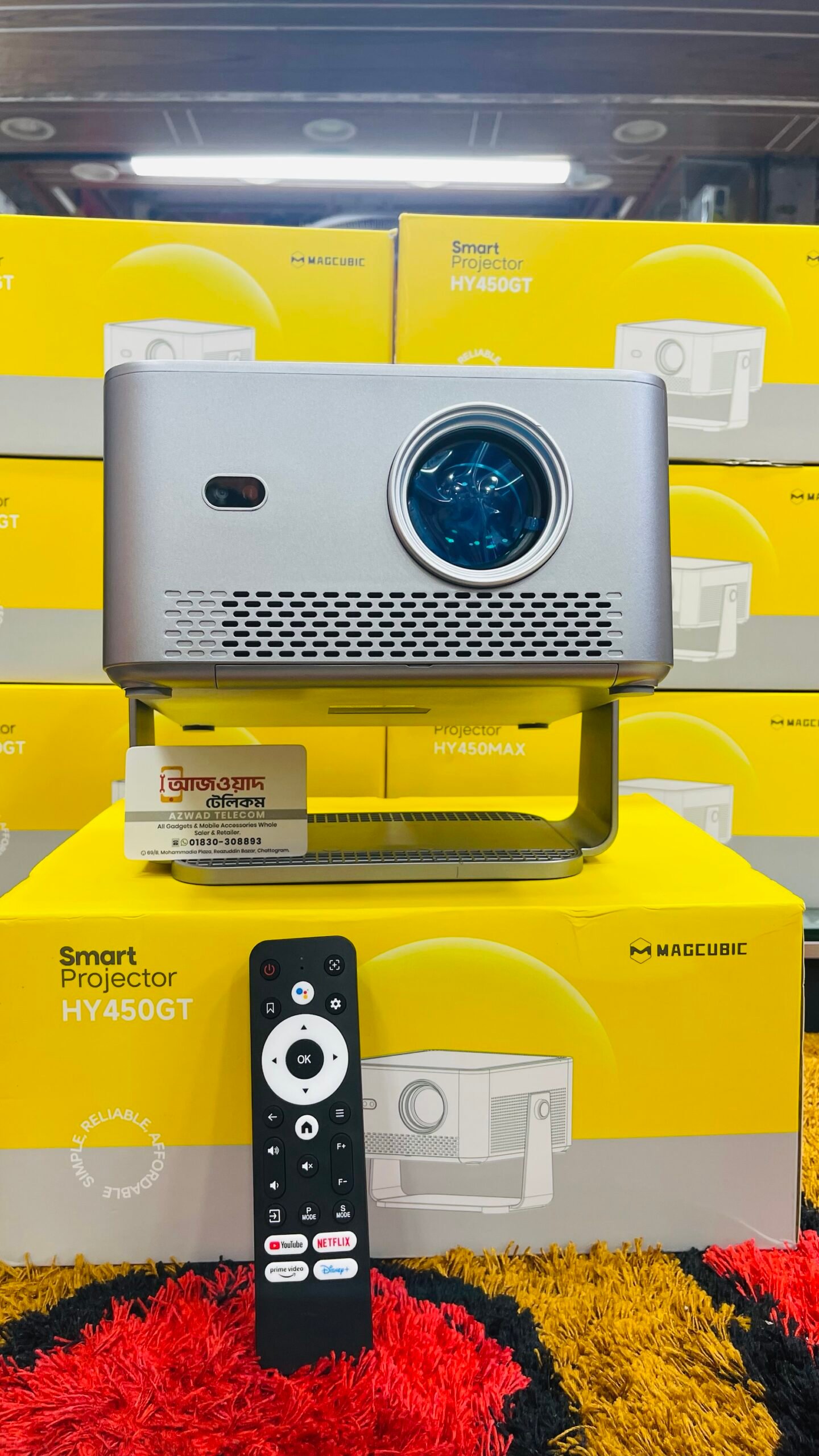 Magcubic HY450GT Google TV projector 1200ansi Bangladesh - Image 2