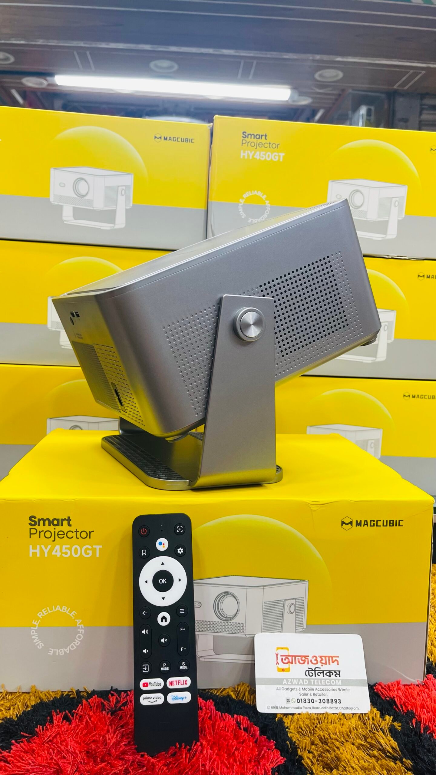 Magcubic HY450GT Google TV projector 1200ansi Bangladesh - Image 3