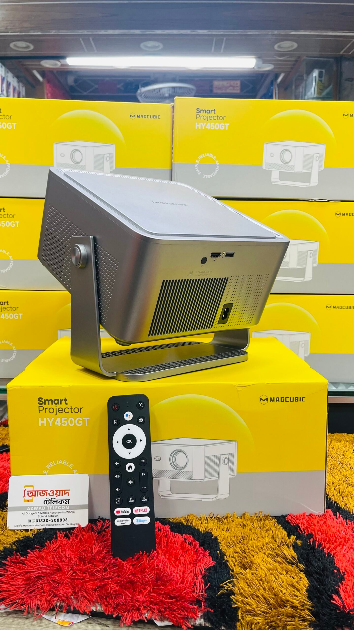 Magcubic HY450GT Google TV projector 1200ansi Bangladesh - Image 4